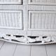 Wicker commode, 20th century