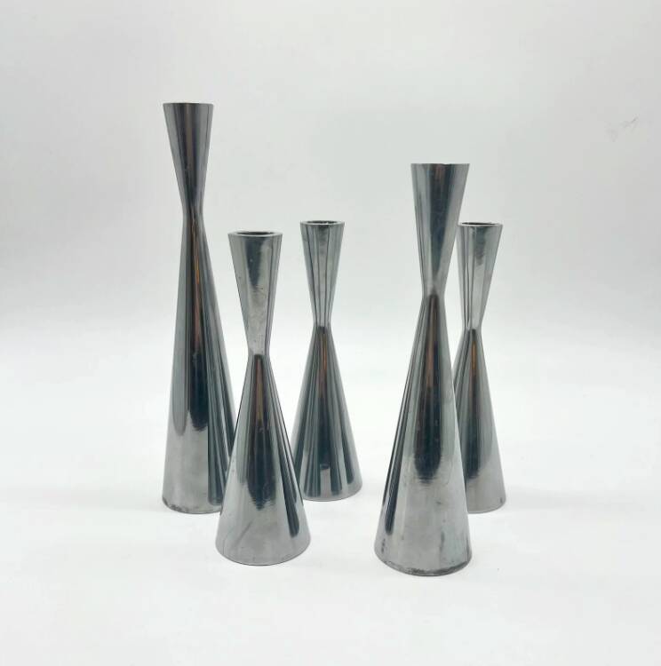 Set of "Erika Pekkari" candlesticks — 1990s