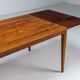 Kai Winding dining table in rosewood Poul Hundevad Denmark 1960