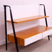 Fully renovated mid century bookshelf by Tatra, 1960s, Czechoslovakia