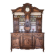 Eighteenth-century Bressan two-body buffet with antique clock – Louis XV style