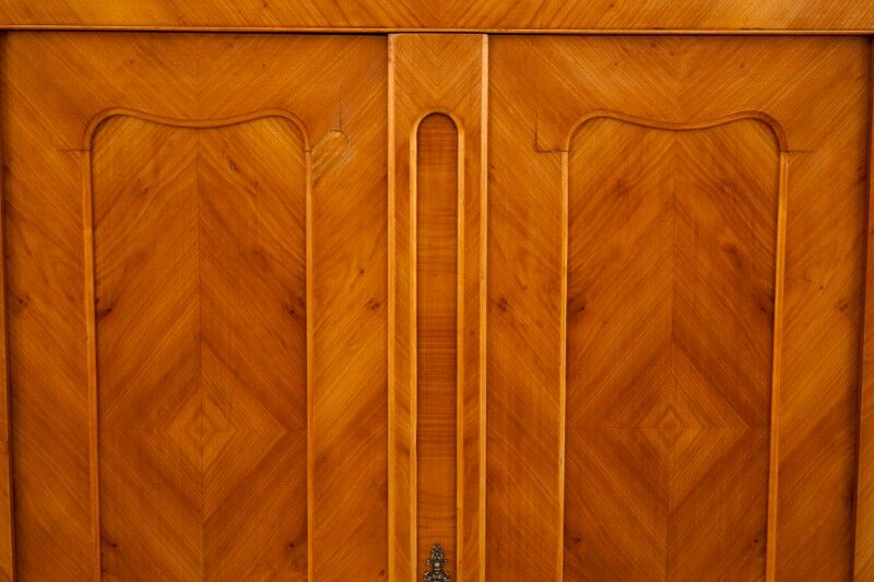 Antique wardrobe, Western Europe, around 1900. After renovation.