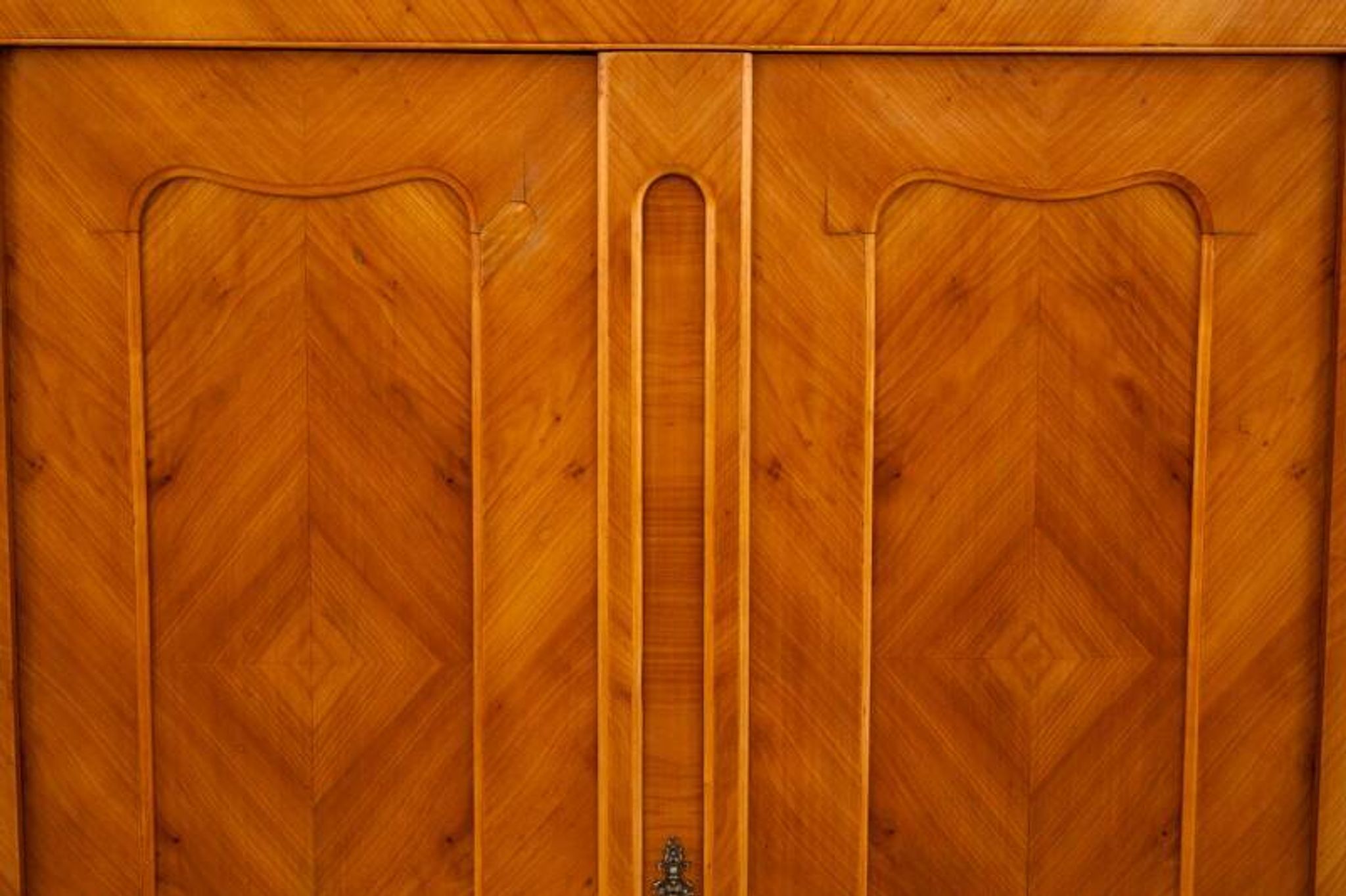 Antique wardrobe, Western Europe, around 1900. After renovation.