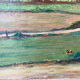 Ancient landscape of Brittany signed