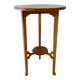 1920 pedestal table in solid oak