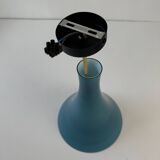 Antique vintage blue opaline chandelier