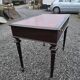 Flat desk in mahogany from the 20th century