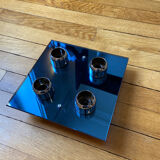 Design ceiling lamp in tinted mirror