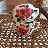 Coffee maker and cups Digoin Sarreguemines