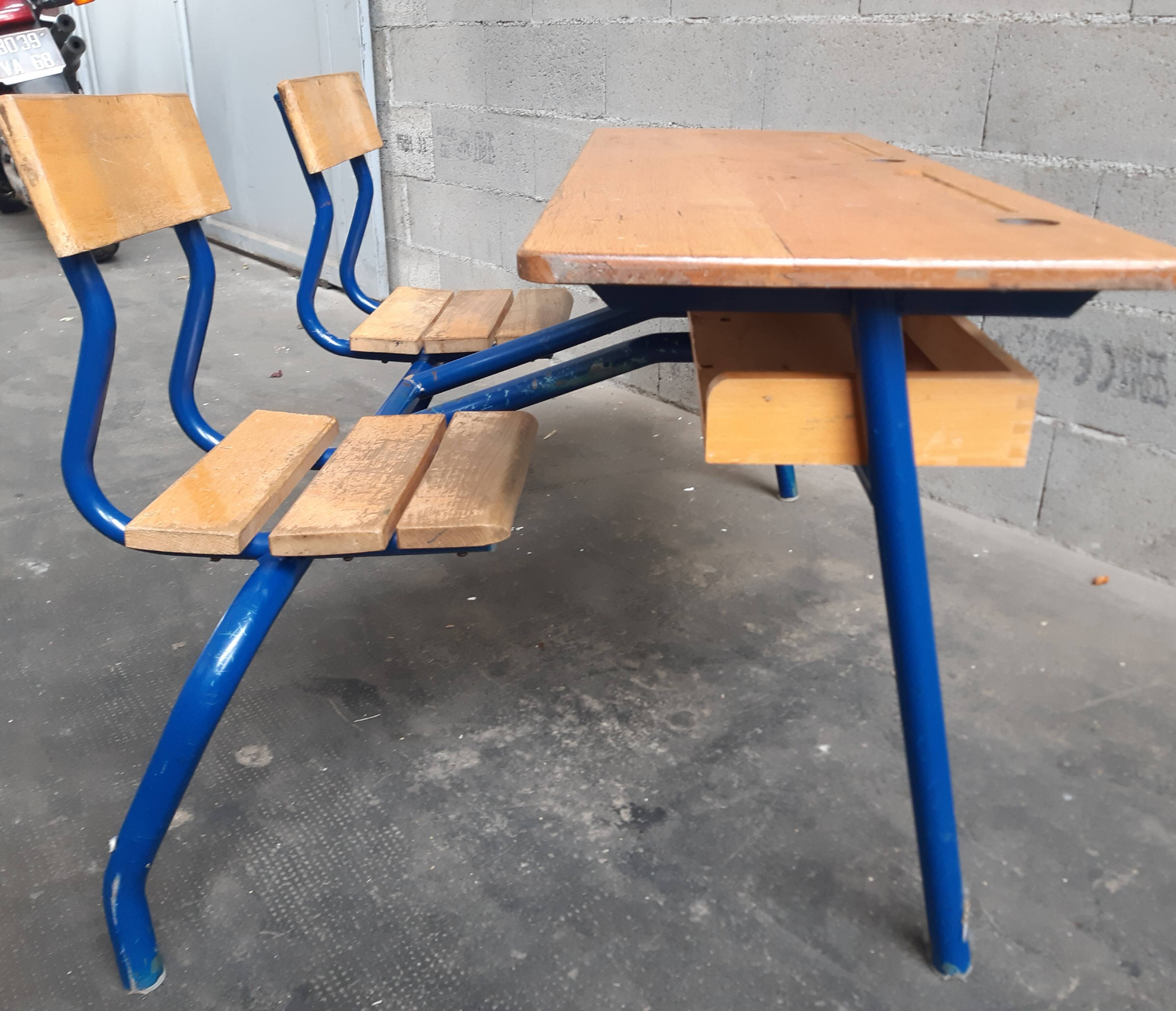 Vintage school desk