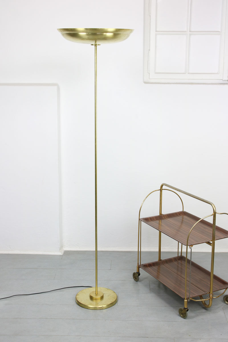 Vintage Floor Brass Lamp