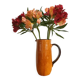 Large vintage Vallauris pitcher vase