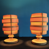 Pair of table lamps "Elysett B148" of Hans-Agne Jakobsson, Sweden 1960