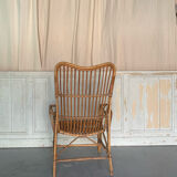 Rattan armchair
