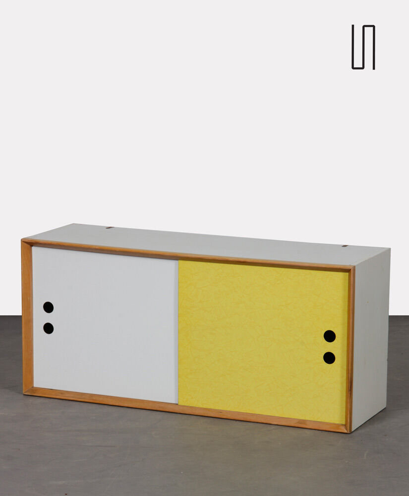 Wooden wall box dating from the 1960s