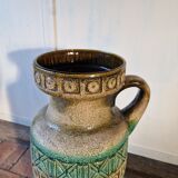 Large floor vase in ceramic Bay Keramik West Germany design 20th century