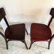 Pair of vintage bistro chairs Berc Antoine