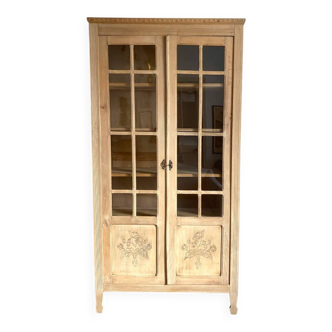 Art Deco glass cabinet