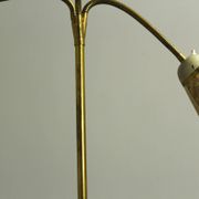 Italian Brass Three Light Floor Lamp, 1960s