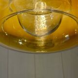 Large Murano Mazzega pendant light from the 70s