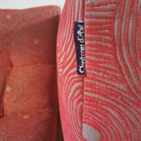 Armchairs Château d'Ax-modular sofa fabric, Model 1744