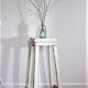 White barstool