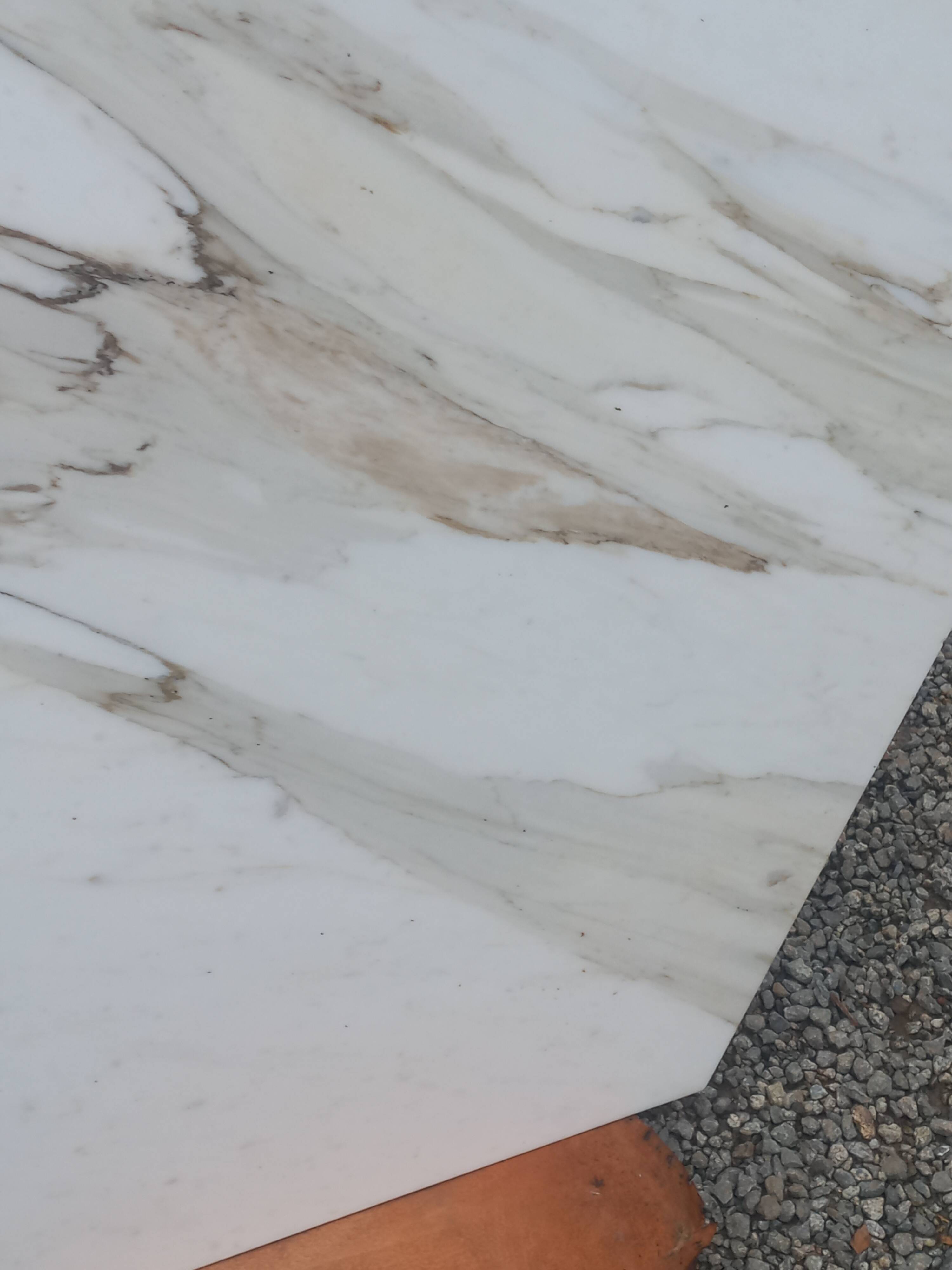 Table design en marbre des années 70