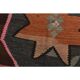 1970s Vintage Turkish Handmade Wool & Cotton Brown Runner Rug  148x426