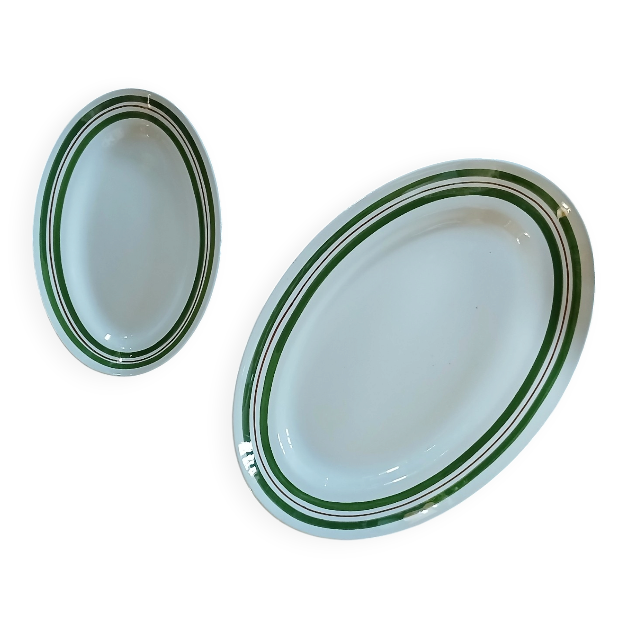 2 old dishes Moulin des Loups