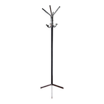 Porte manteau perroquet chromé tête pivotante sur verrin 