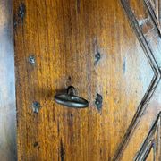 Walnut cabinet with 8 drawers Stipo Monetiere, Piedmont 17th century, furniture Italy 17th century