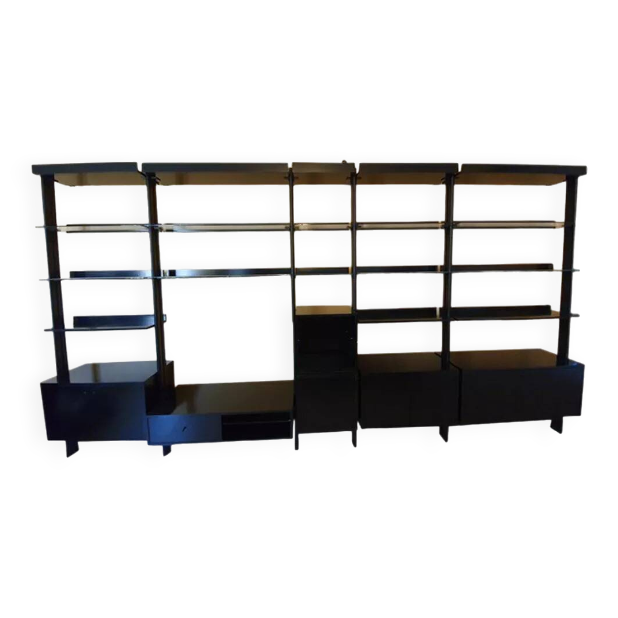 4m46 modular library for Ligne Roset, France, 1980s