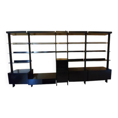 Bibliothèque modulaire 4m46 pour Ligne Roset, France, années 80