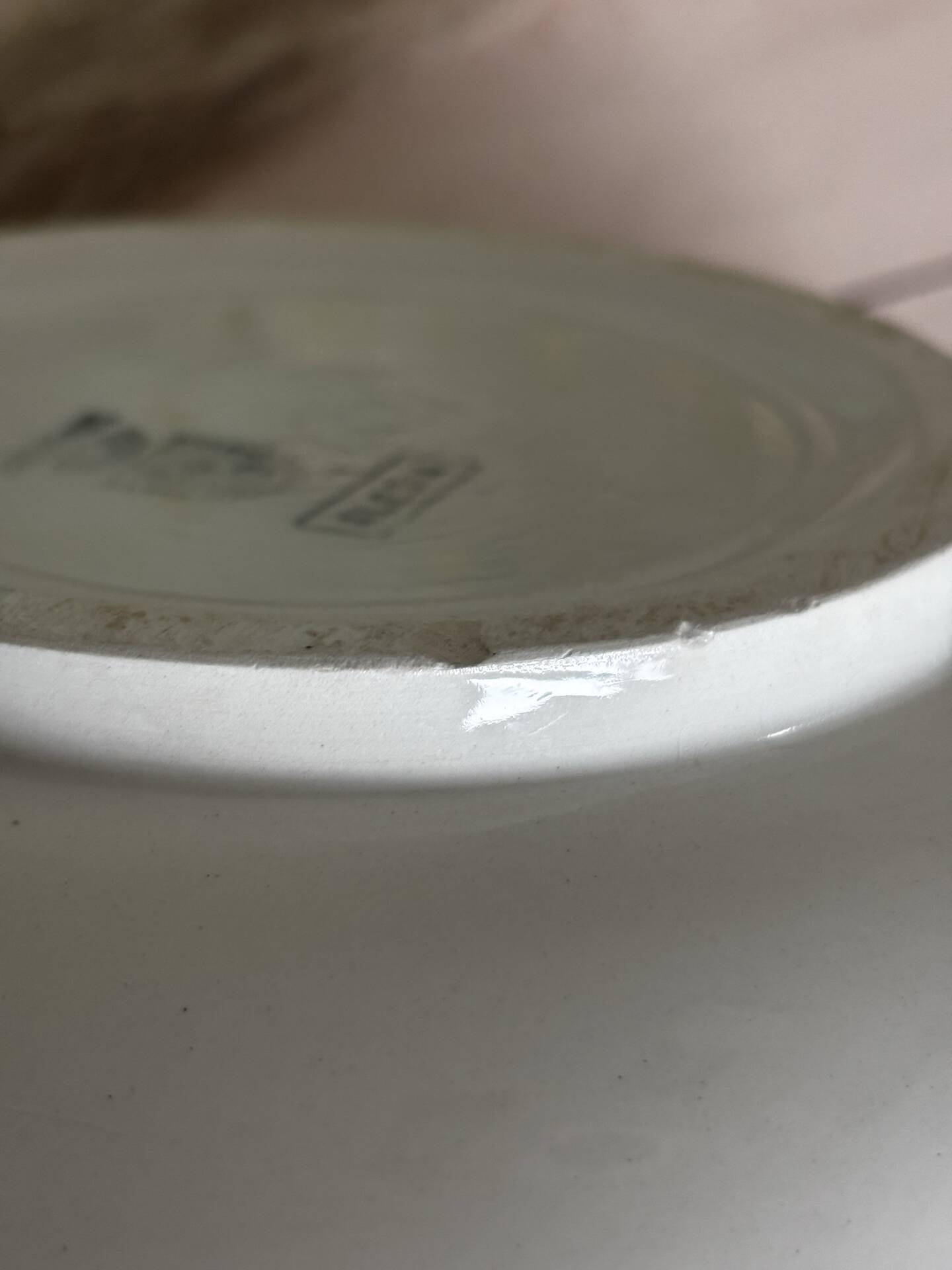 Old salad bowl Digoin Sarreguemines Alesia
