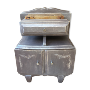 Table de chevet vintage revisitée