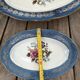 Oval plates L’Amandinoise