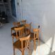6 Bistro Chairs 1950s Baumann Style 1950s