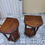 Pair of authentic saddles