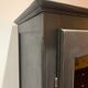 Showcase style Louis XV Parisian wardrobe matte black