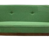 Vintage 3 seater fabric sofa