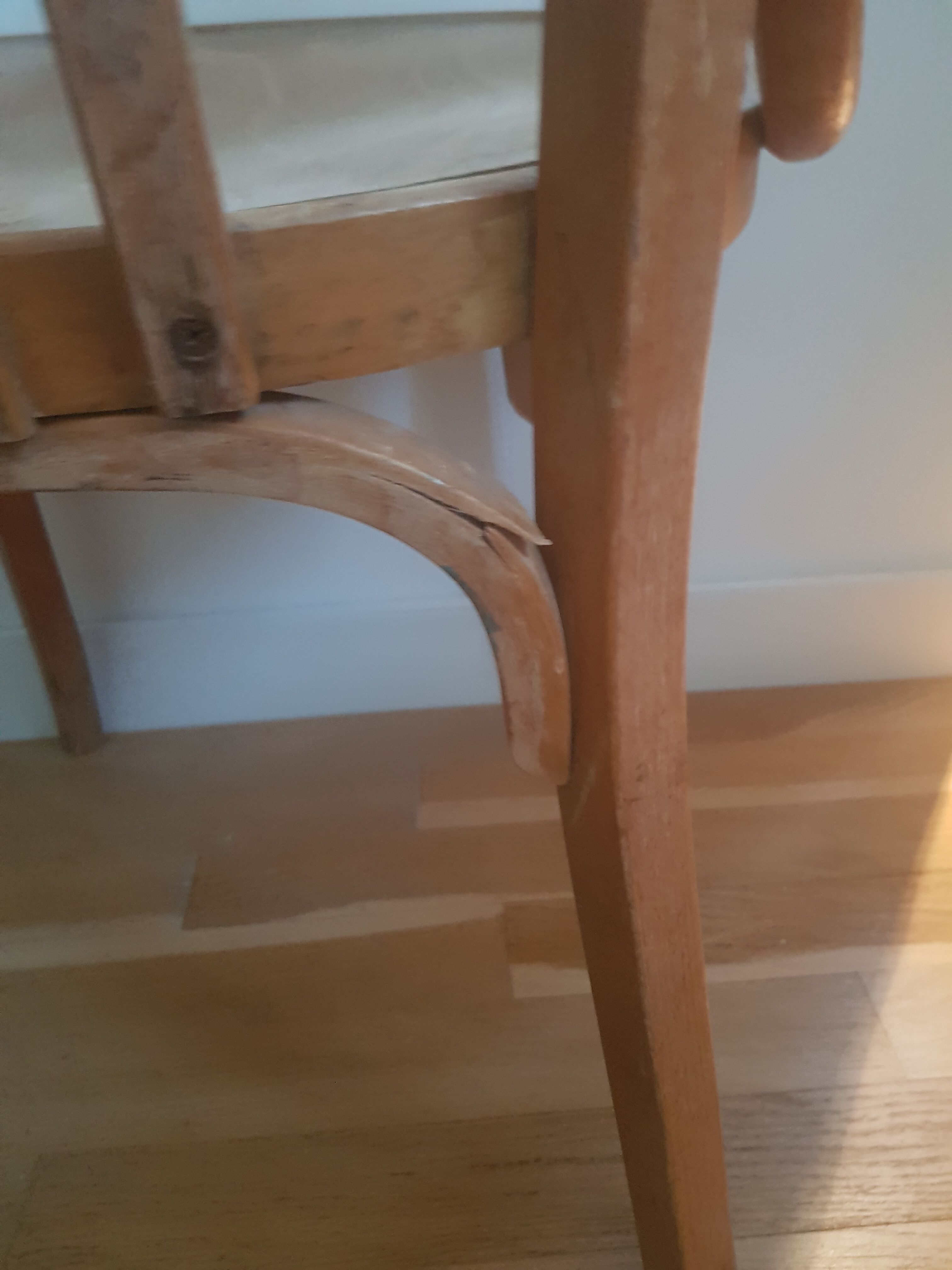 Wooden Baumann chair
