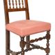 Chaise style Louis XIII