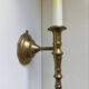 Pair of Solid Brass Antique wall lamps Sconces