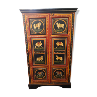 Indian wardrobe - handcrafted, hand-painted