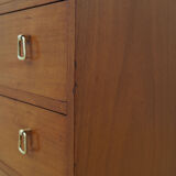 Commode en acajou, design danois, années 1970, fabriqué au danemark