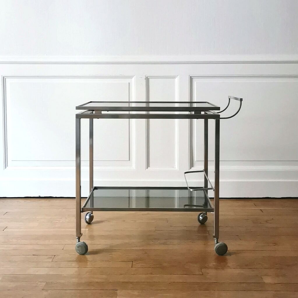 Desserte roulante de Guy Lefèvre, Maison Jansen, 1970