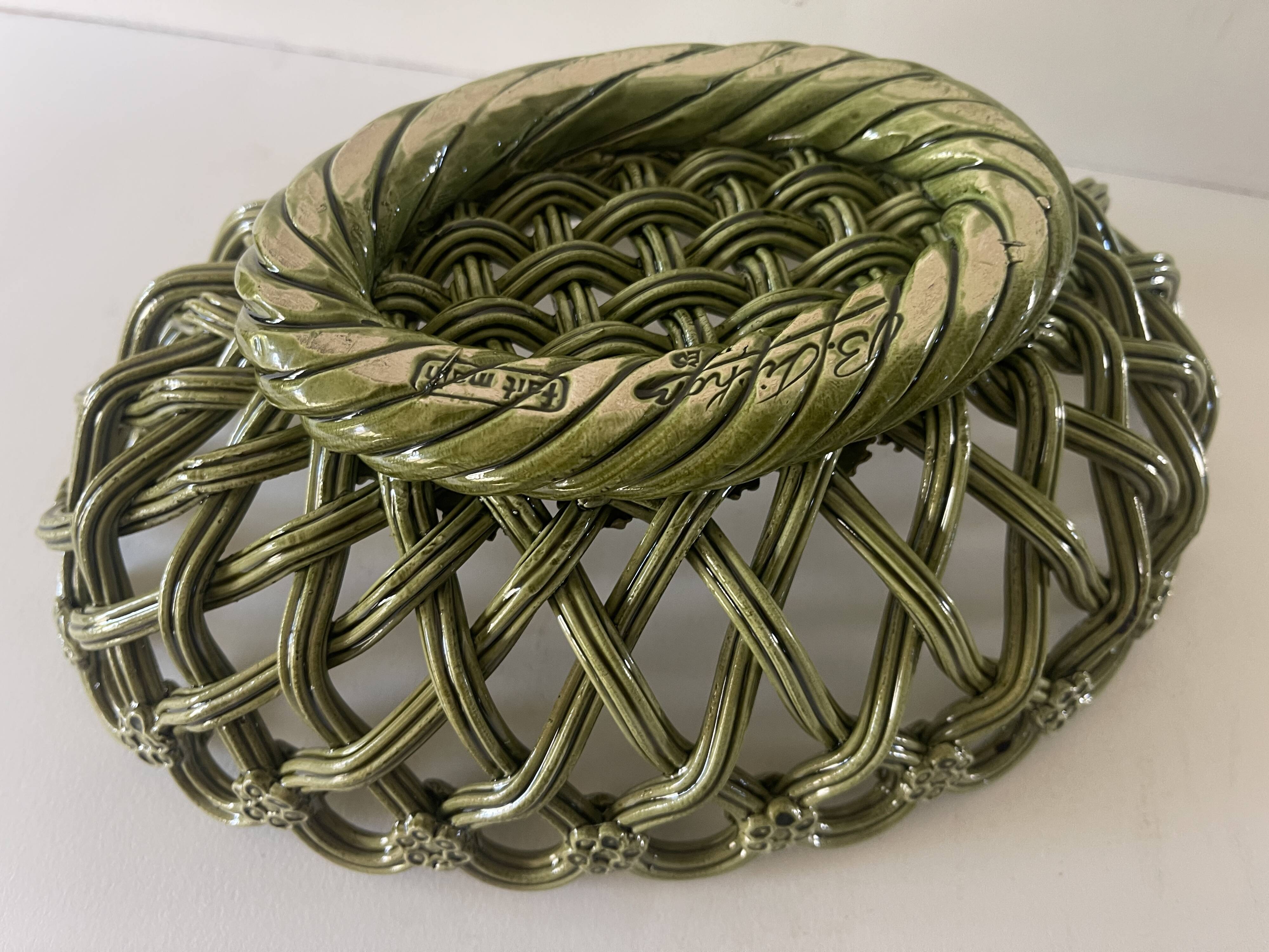 Braided ceramic cup b pichon uzes