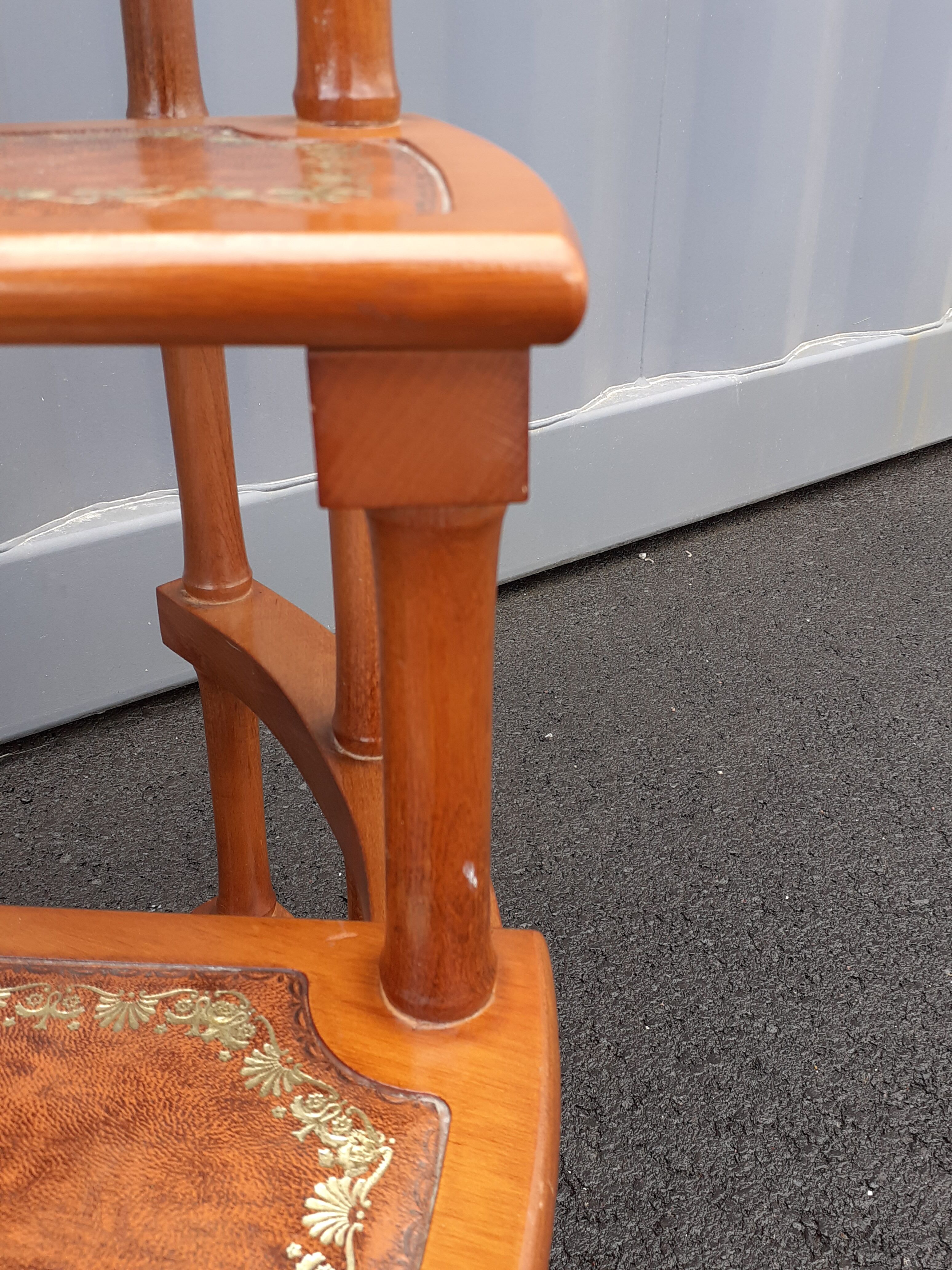 Ancient library staircase