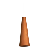 'Conus' pendant lamp in pine by Jørgen Wolff