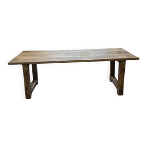 table de ferme travail - pin